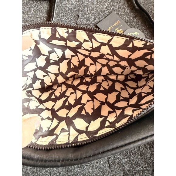 NWT Cow Print Moda Luxe Crossbody Bag Genuine Leather & Synthetic Materials With - Picture 4 of 12